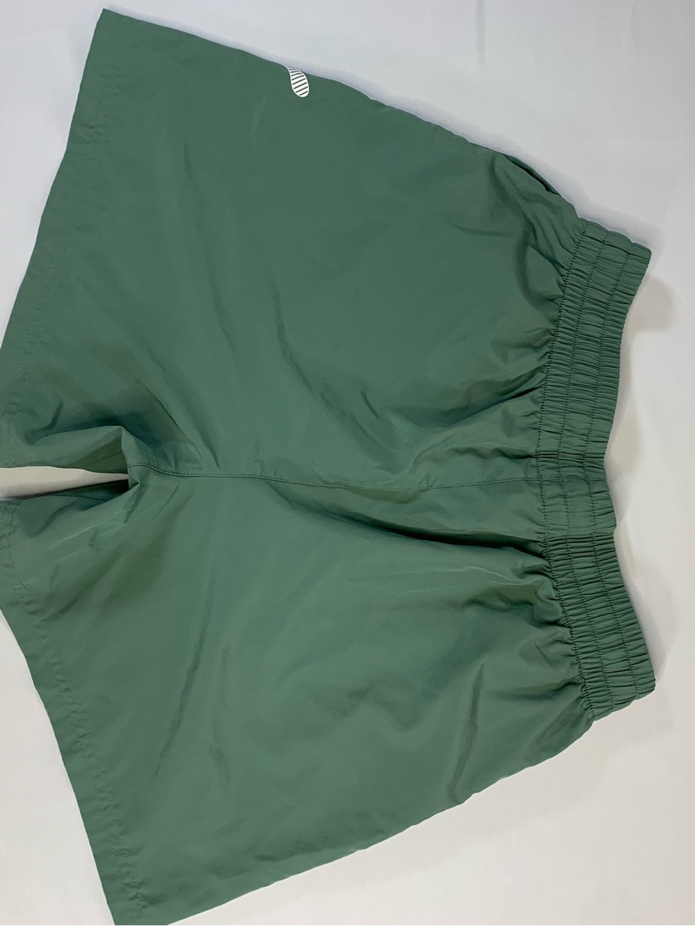 Puma Women's Forest Green Elastic-Waist Athletic Shorts